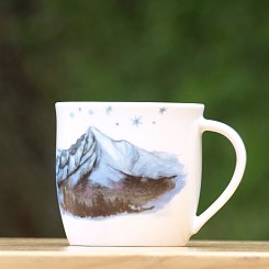 Porcelánový hrnček s obrázkom 1 - Kriváň