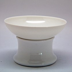 Porcelánové sitko biele